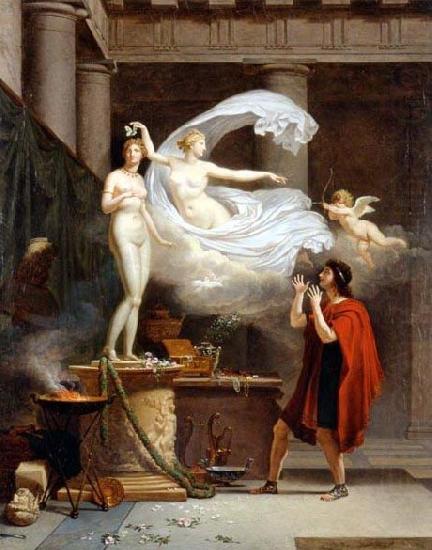 Pygmalion and Galatea, Louis Gauffier